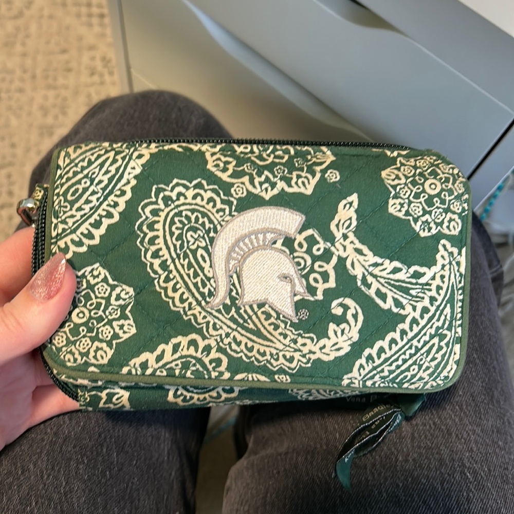 Vera Bradley Michigan State Wallet